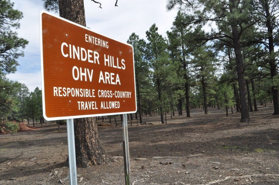 Cinders OHV Area