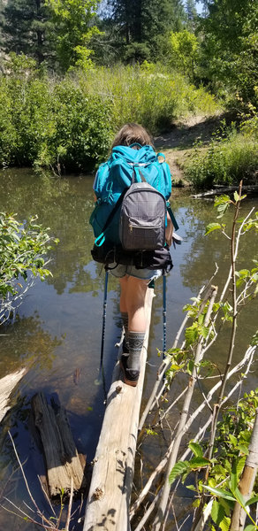 Trailhead area